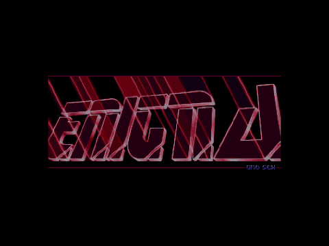 Enigma nested television-box vector scene