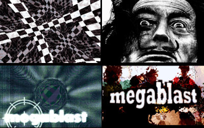 Megablast public Pouet screenshot