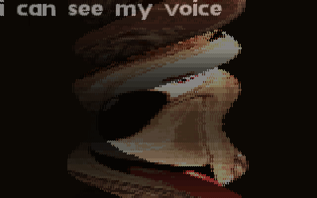 X14 twisting texture with checkerboard text